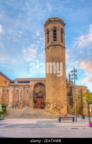 Kirche von Sant Llorenc in Lleida, Spanien Stockfoto