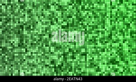 Glitter vintage leuchtend grüne Lichter Hintergrund. Stockfoto
