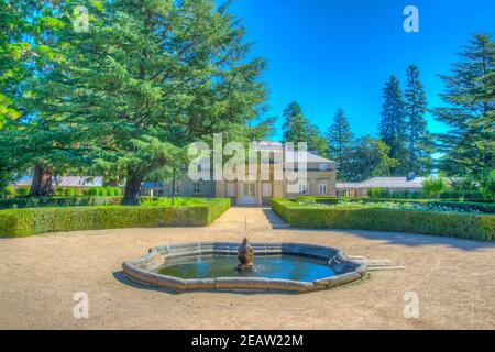 Casita del principe in der Nähe des Königlichen Sitzes von San Lorenzo de El Escorial in der Nähe von Madrid, Spanien Stockfoto