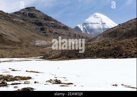 Der heilige Berg Kailas in Tibet. Himalaya Berge. Stockfoto