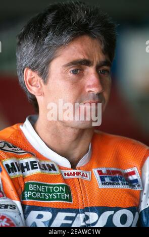 Michael Doohan, (AUST), Honda 500, GP1995, Argentinien GP Stockfoto