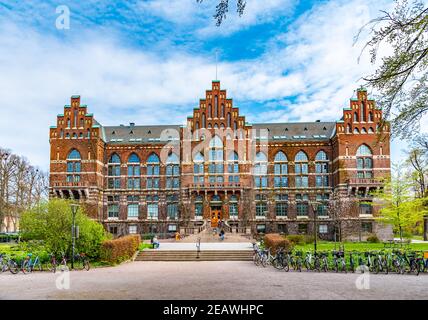 Universitätsbibliothek in Lund, Schweden Stockfoto