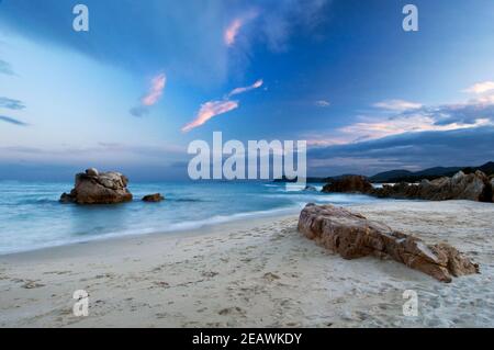 Santa Giusta Beach, Costa Rei, Muravera, Castiadas, Bezirk Cagliari, Sardinien, Italien, Europa Stockfoto