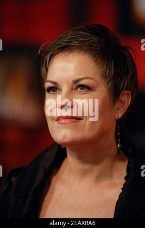 Die Schriftstellerin Nancy Oliver nimmt an den Critics' Choice Awards 13th im Santa Monica Civic Auditorium am 7. Januar 2008 in Los Angeles, Kalifornien, Teil. Stockfoto