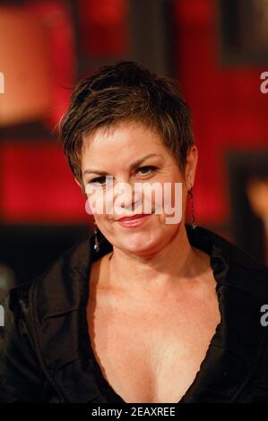 Die Schriftstellerin Nancy Oliver nimmt an den Critics' Choice Awards 13th im Santa Monica Civic Auditorium am 7. Januar 2008 in Los Angeles, Kalifornien, Teil. Stockfoto