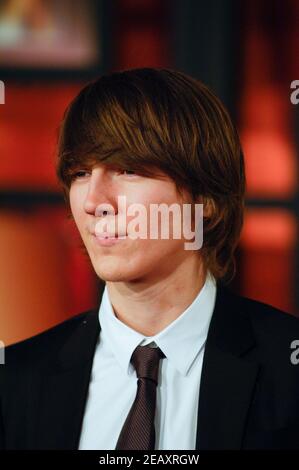 Paul Dano nimmt an den Critics' Choice Awards 13th im Santa Monica Civic Auditorium am 7. Januar 2008 in Los Angeles, Kalifornien, Teil. Stockfoto