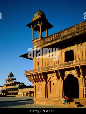 Indien, Uttar Pradesh, Agra, Fatehpur Sikri Stockfoto