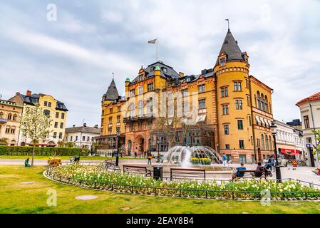 LUND, SCHWEDEN, 24. APRIL 2019: Blick auf das Grand Hotel Lund, Schweden Stockfoto