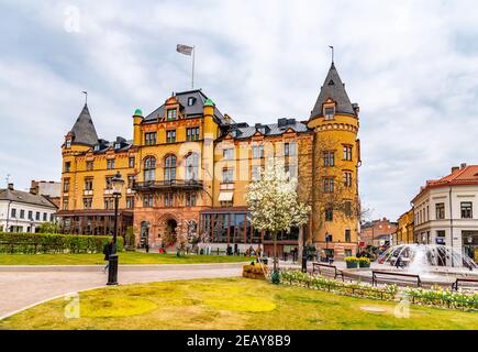 LUND, SCHWEDEN, 24. APRIL 2019: Blick auf das Grand Hotel Lund, Schweden Stockfoto