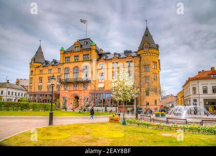 LUND, SCHWEDEN, 24. APRIL 2019: Blick auf das Grand Hotel Lund, Schweden Stockfoto