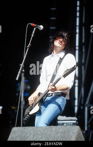 The Datsuns beim Reading Festival 2003, Reading, England, Großbritannien. Stockfoto