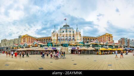 DEN HAAG, NIEDERLANDE, 7. AUGUST 2018: Kurhaus in Scheveningen, Niederlande Stockfoto