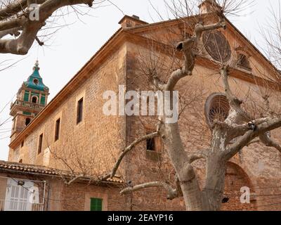 Kartäuserkloster und ehemalige Residenz von Frederic Chopin, Valldemossa, Mallorca, Spanien Stockfoto