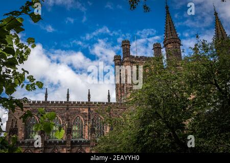 Kathedrale von Chester, England Stockfoto