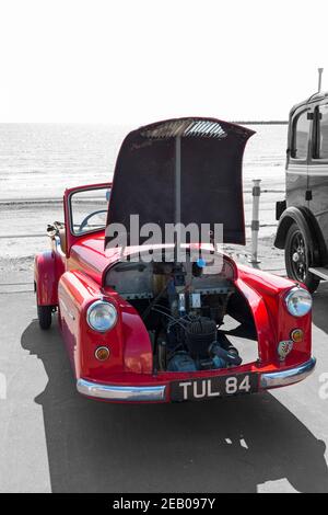 Im Mai an der Strandpromenade am Strand von Weymouth, Dorset UK Stockfoto