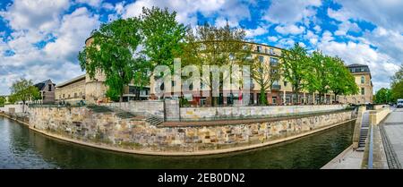 HANNOVER, 28. APRIL 2018: Blick auf das Historische Museum in Hannover Stockfoto