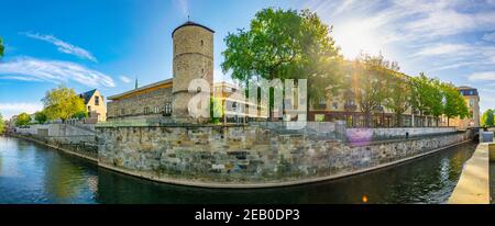 HANNOVER, 28. APRIL 2018: Blick auf das Historische Museum in Hannover Stockfoto