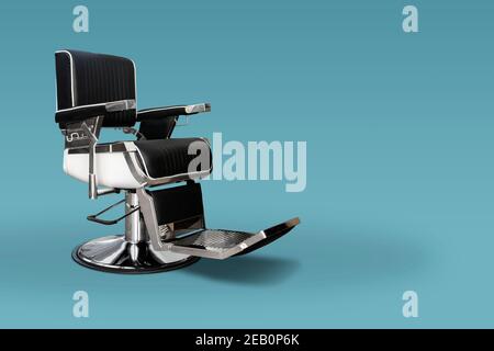 Friseurstuhl mit Kopieplatz Stockfoto