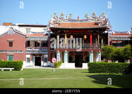 Cheah Clan Ahnenhalle und Tempel gebaut in 1873 George Town, Penang, Malaysia Stockfoto