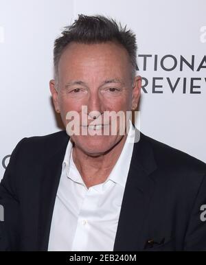 **Datei Foto** Bruce Springsteen Details ergeben sich aus der Verhaftung des DWI im November. NEW YORK, NEW YORK - JANUAR 08: Bruce Springsteen nimmt an der National Board of Review Annual Awards Gala in der Cipriani 42nd Street am 08. Januar 2020 in New York City Teil. Foto: Jeremy Smith/imageSPACE/MediaPunch Stockfoto