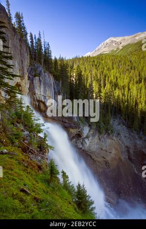 Pather Falls im Banff National Park, Alberta, Kanada Stockfoto
