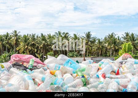 Recycle Plant Siargao Island Dump Trash Stockfoto