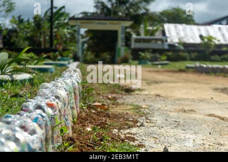 Recycle Plant Siargao Island Dump Trash Stockfoto