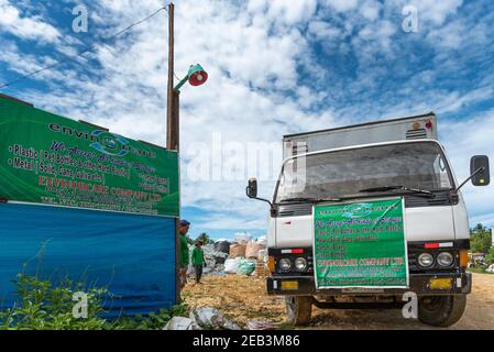 Recycle Plant Siargao Island Dump Trash Stockfoto