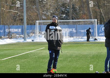 KSC Christian Eichner Oliver Kreuzer Michael becker Karlsruher SC Stockfoto