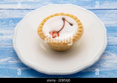 Bakewell tart Stockfoto