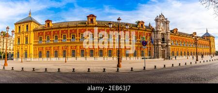 San Telmo Palast in Sevilla, Andalusien, Spanien Stockfoto