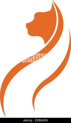Design-Vorlage für die Abbildung von CAT-Logo-Vektorsymbolen Stock Vektor