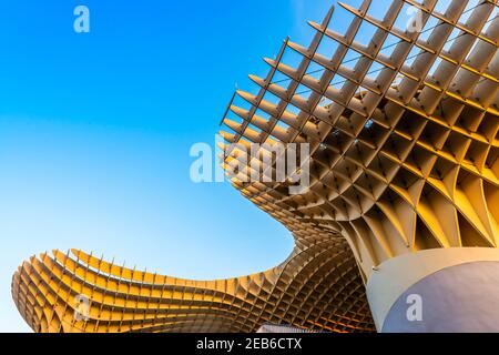 Sonnenschirm Metropolregion in Sevilla, Andalusien, Spanien Stockfoto