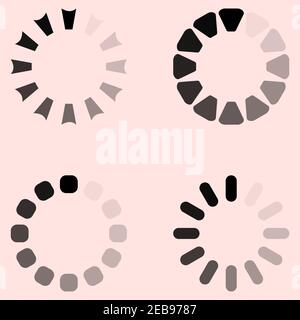 Laden - Vektorgrafik Ihrer Projekte - Business - Design - Idee - Kreativität Stock Vektor