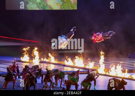 Eröffnungszeremonie der Pan American Games 2015 in Toronto, Kanada Stockfoto