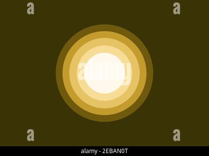 Farbverlauf mit dunkelgrünem Spektrum Stock Vektor