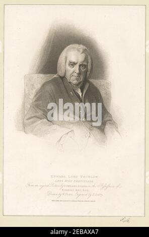 Edward, Lord Thurlow, Lord High Chancellor Stockfoto