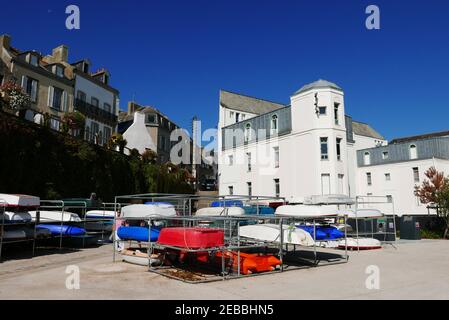 Port du Rosmeur, Douarnenez, Finistere, Bretagne, Bretagne, Frankreich, Europa Stockfoto