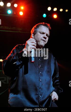 Meat Loaf mit der Casa de Carne Tour in Liverpool Sommer Pops 2008 Stockfoto