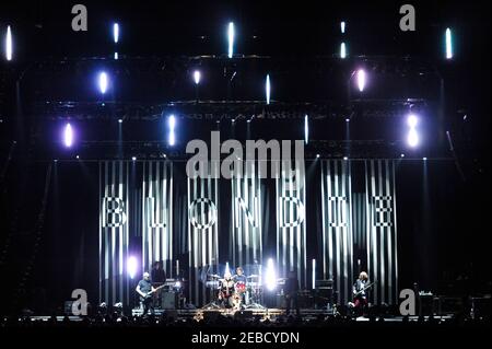 Debbie Harry & Blondie Performing Live Liverpool 2008 Stockfoto