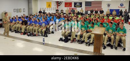 NJROTC Leadership Academy auf der Naval Station Great Lakes 150617 Stockfoto