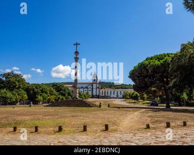 Mosteiro de São Martinho de Tibães in Braga, Portugal Stockfoto