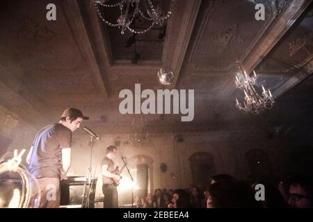 Patrick Watson live auf der Bühne in der Bush Hall in London Stockfoto