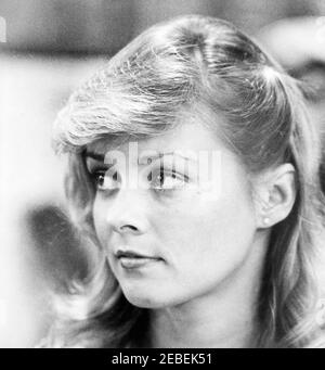 Sunny Johnson, Head and Shoulders Publicity Portrait für den Film, 'The Night the Lights Wen Out in Georgia', AVCO Embassy Pictures, 1981 Stockfoto