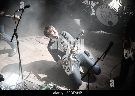 Die Impfstoffe live auf der "Haunt Stage" in einem Überraschungskonzert im Rahmen des Great Escape Festivals 2015 in Brighton, England Stockfoto