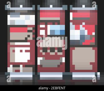 Rollup Banner Vorlage mit Business-Präsentation Design Vorlage Vektor Illustration Stock Vektor