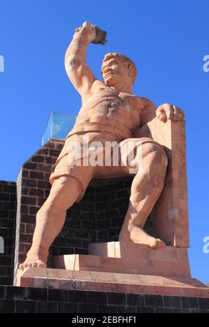 Denkmal von Pipila in Guanajuato, Mexiko Stockfoto