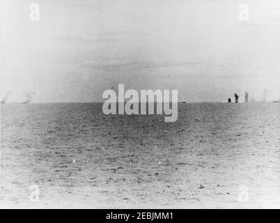 Nordvietnamesische Motor Torpedo Boot unter Beschuss am 2. August 1964. Stockfoto