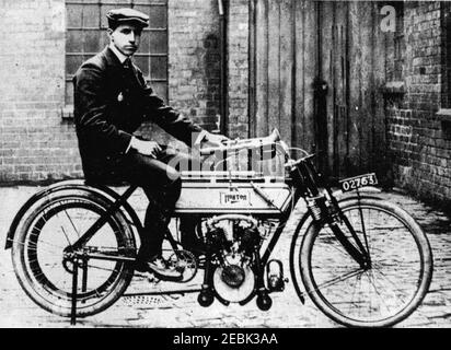 Norton TT 1907 02. Stockfoto