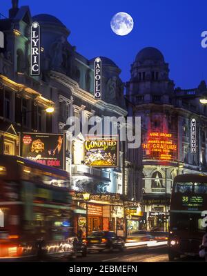 2001 HISTORISCHE LYRISCHE APOLLO GIELGUD QUEENS THEATER SHAFTSBURY AVENUE WEST ENDE LONDON ENGLAND GB Stockfoto